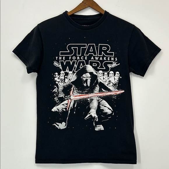 Star Wars Graphic T-Shirt Disney Vacation Space Movie Size Small The Force - Picture 1 of 5